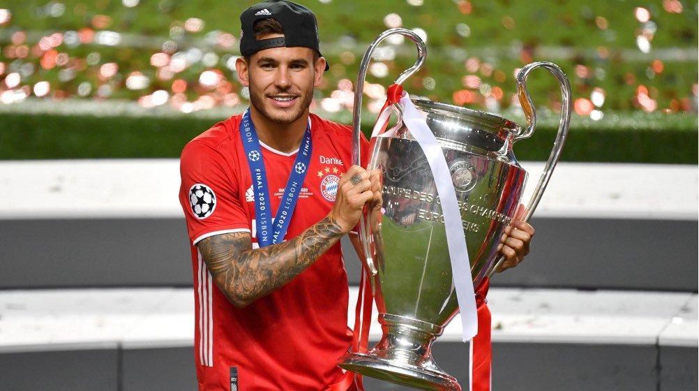 🚨世界足壇僅有的一位，隨兩支俱樂部奪得6️⃣冠王的球員——盧卡斯·埃爾南德斯?