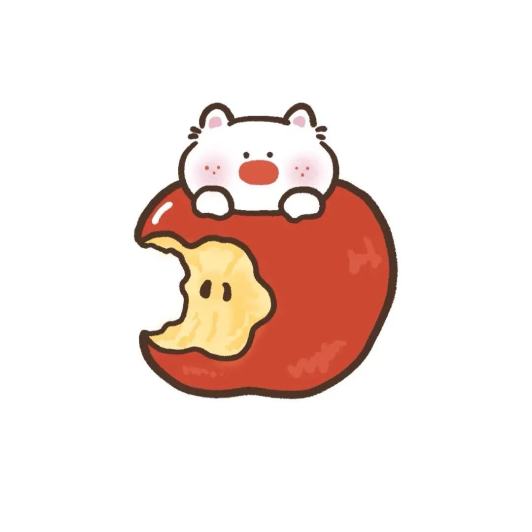 𝑺𝒉𝒂𝒓𝒆 情头｜不明显的情侣头像｜可爱白底情头  专栏 · 超级好玩