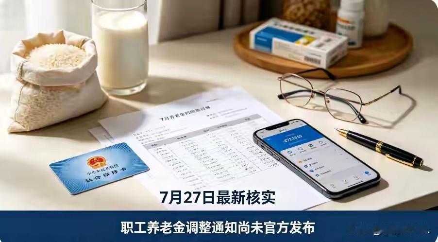 7月27日官方核查！养老金通知未发，三大谣言别信

家人们，这两天小区凉亭、家族