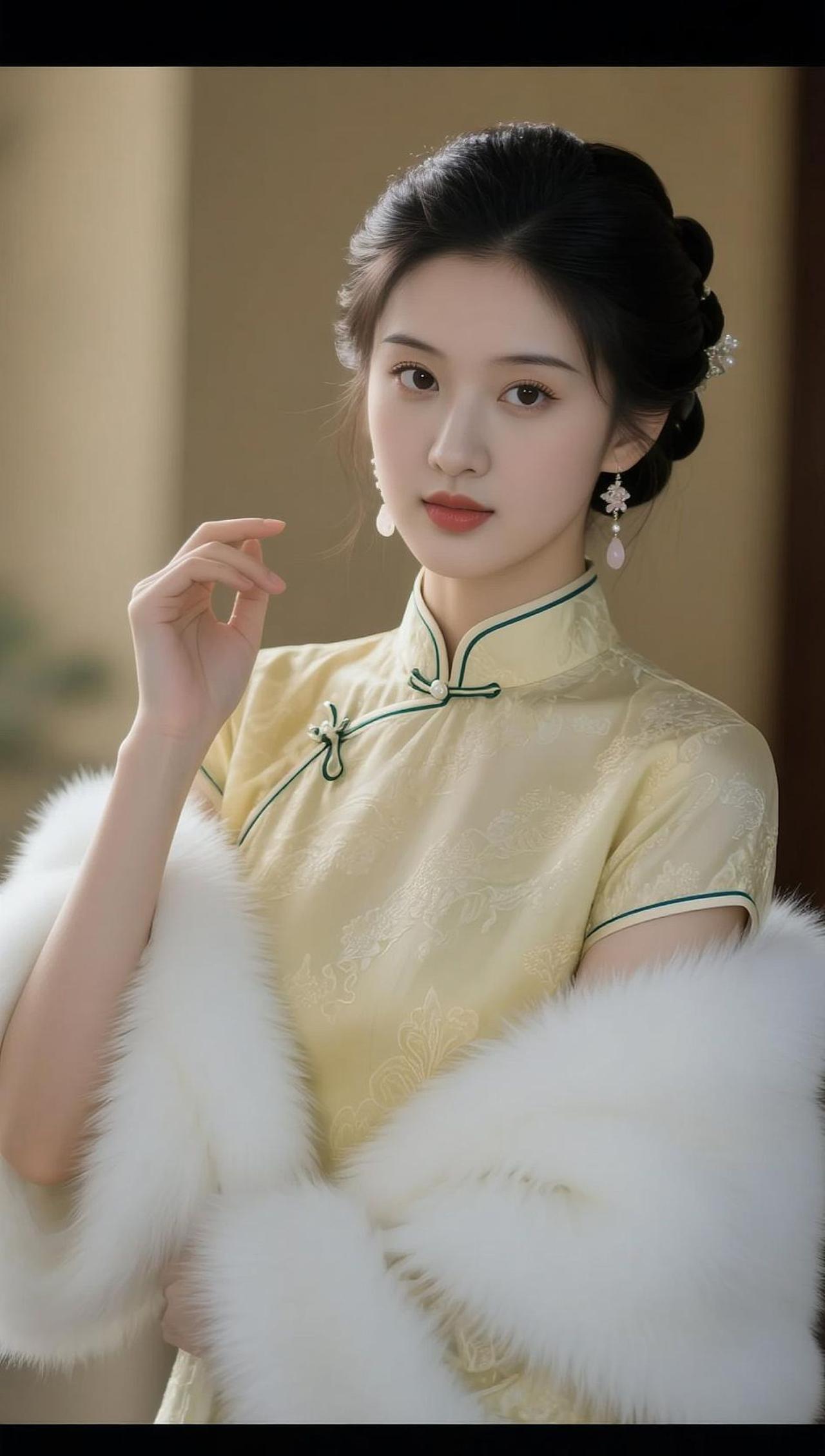 AI复古旗袍写真 随变ai随便玩