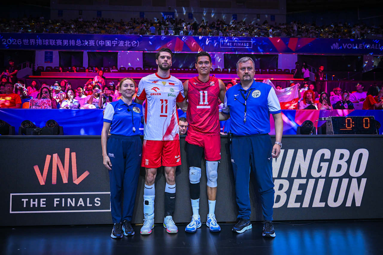 -【2026年世界男排联赛(VNL) 冠亚军决赛】波兰🇵🇱3-2力克美国🇺