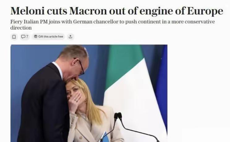 德国开始调整战略方向，与意大利加强合作。因为德国认为法国是一个不可靠的伙伴，而且