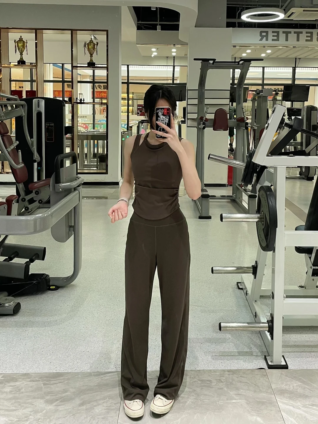 已经预感这套会成为我健身房常穿top1🧡