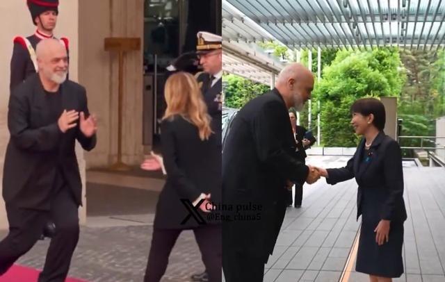 高市早苗 这次欢迎 阿尔巴尼亚 总理拉马的举动，确实让不少 日本 网友都觉得脸上