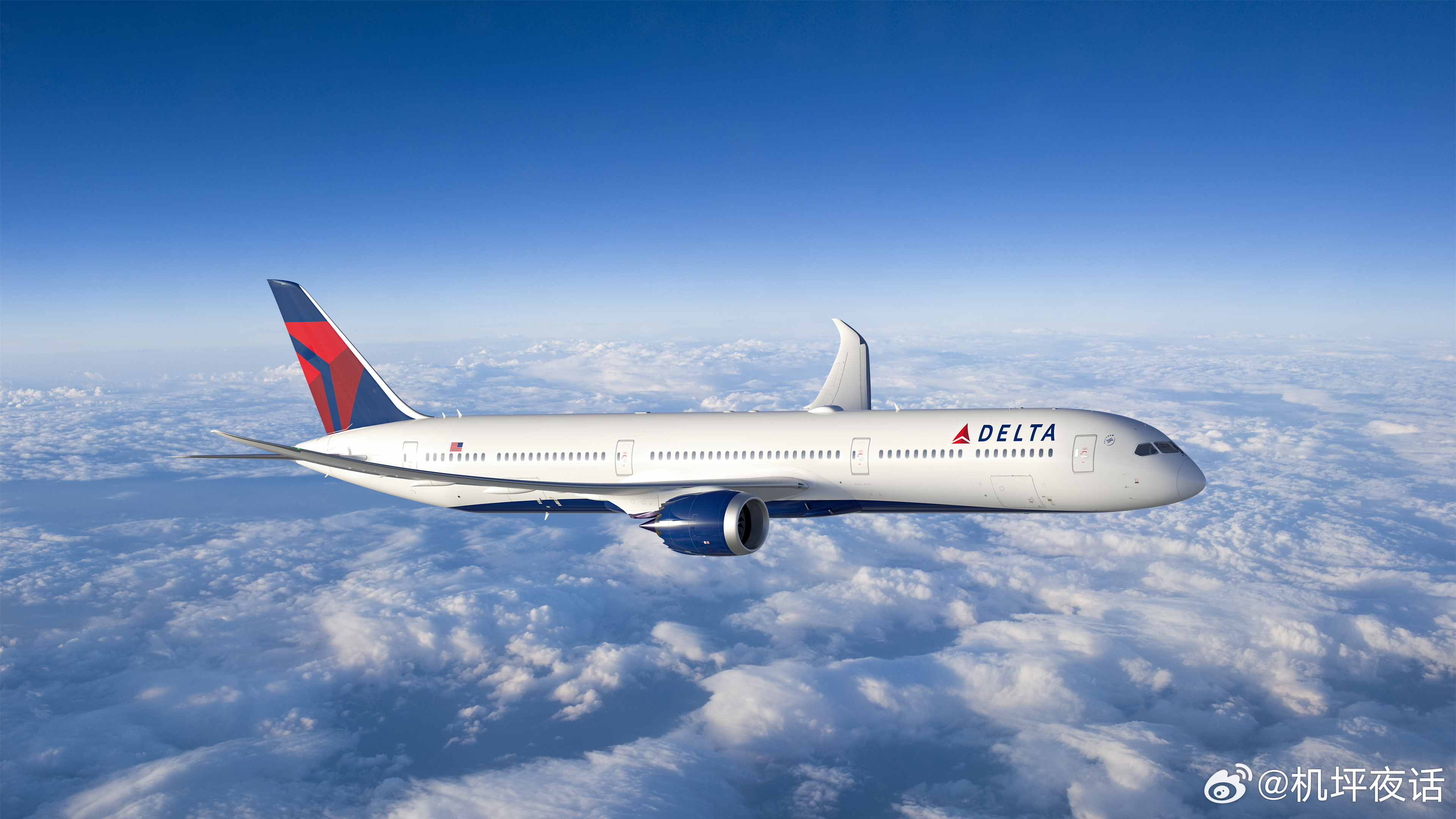 达美航空订购30架B787-10客机今天，达美航空宣布订购30架波音787-10