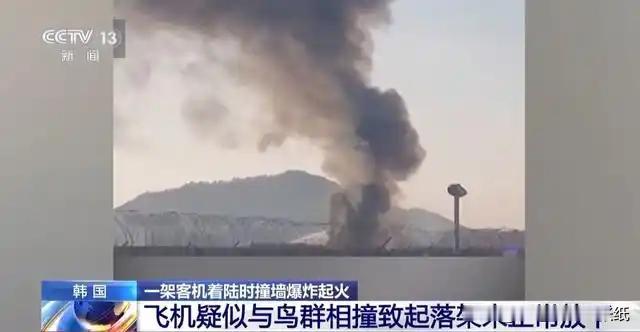 29日上午9时07左右，一架从泰国曼谷飞往韩国务安的济州航空7C2216航班客机