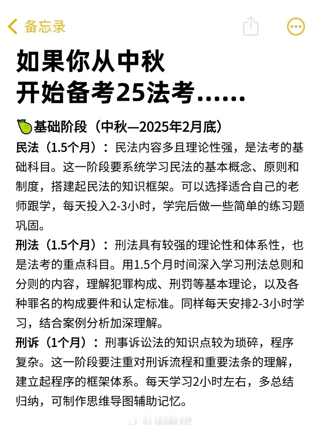 #法考##法考卷二# 如果你从现在开始备考25法考，请收藏这篇慢慢看！[并不简单