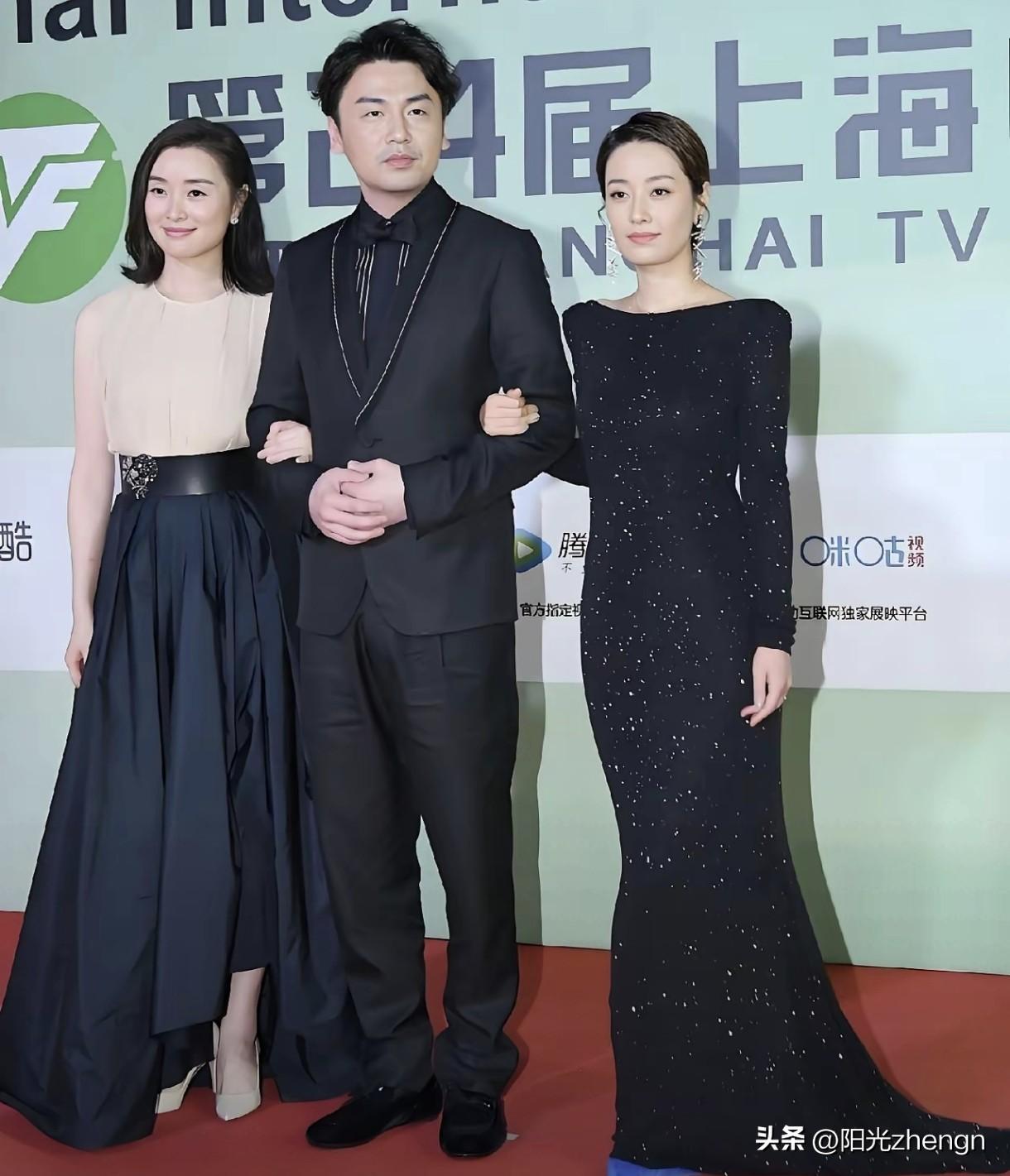 这张照片真的太有《我的前半生》那味儿了！

吴越、雷佳音、马伊俐同框，一下子就把