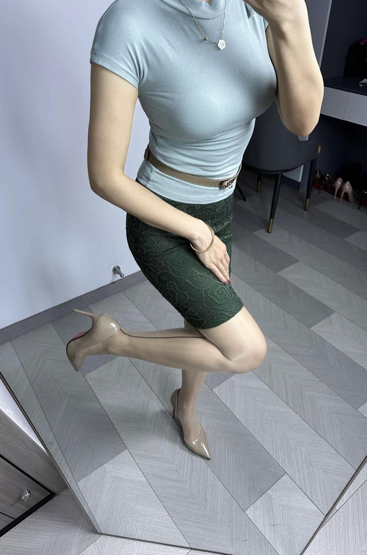 OOTD 御姐穿搭 包臂裙