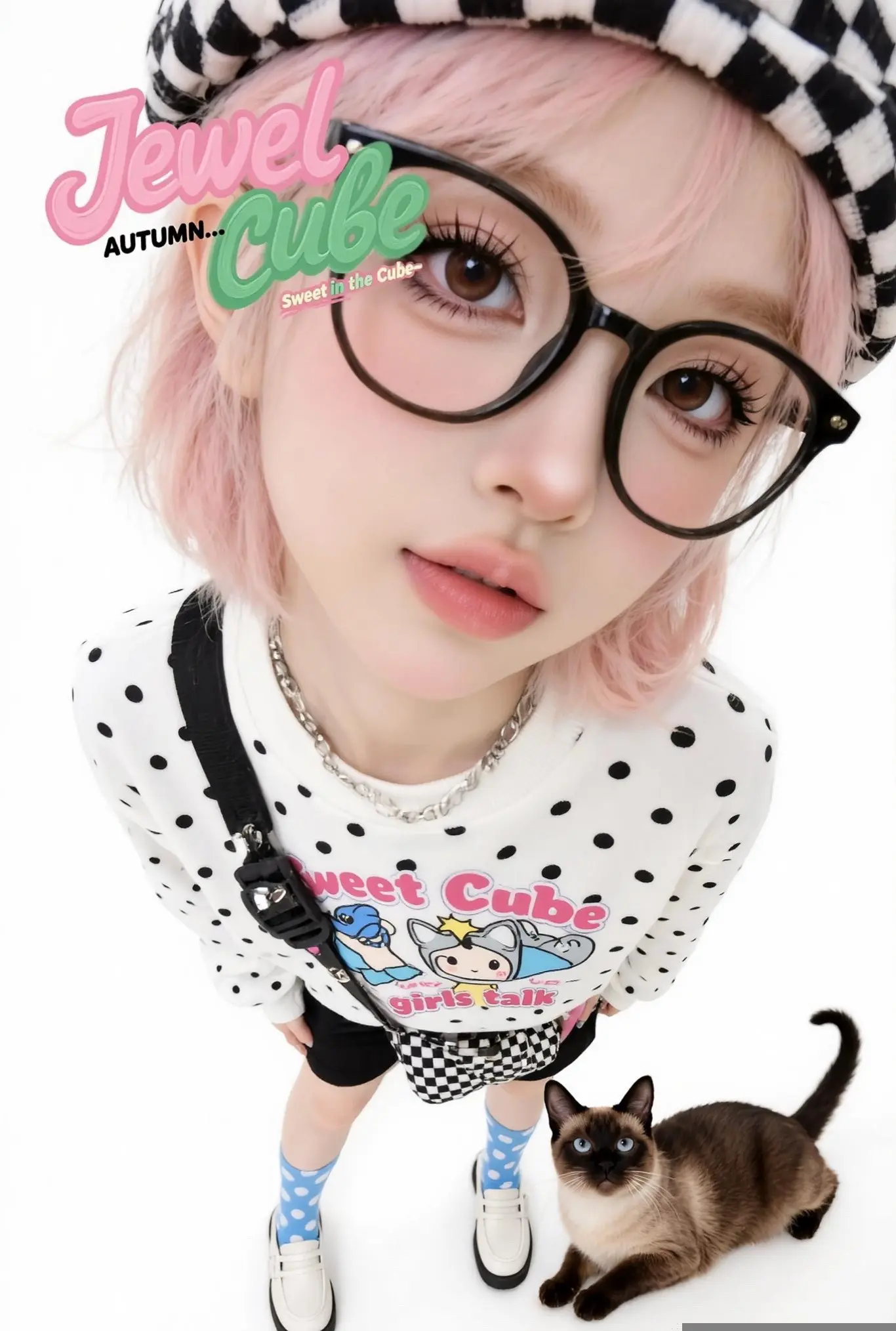 AI波点甜酷风 ai创作 玩法合伙人计划 我在拍特效 AI写真