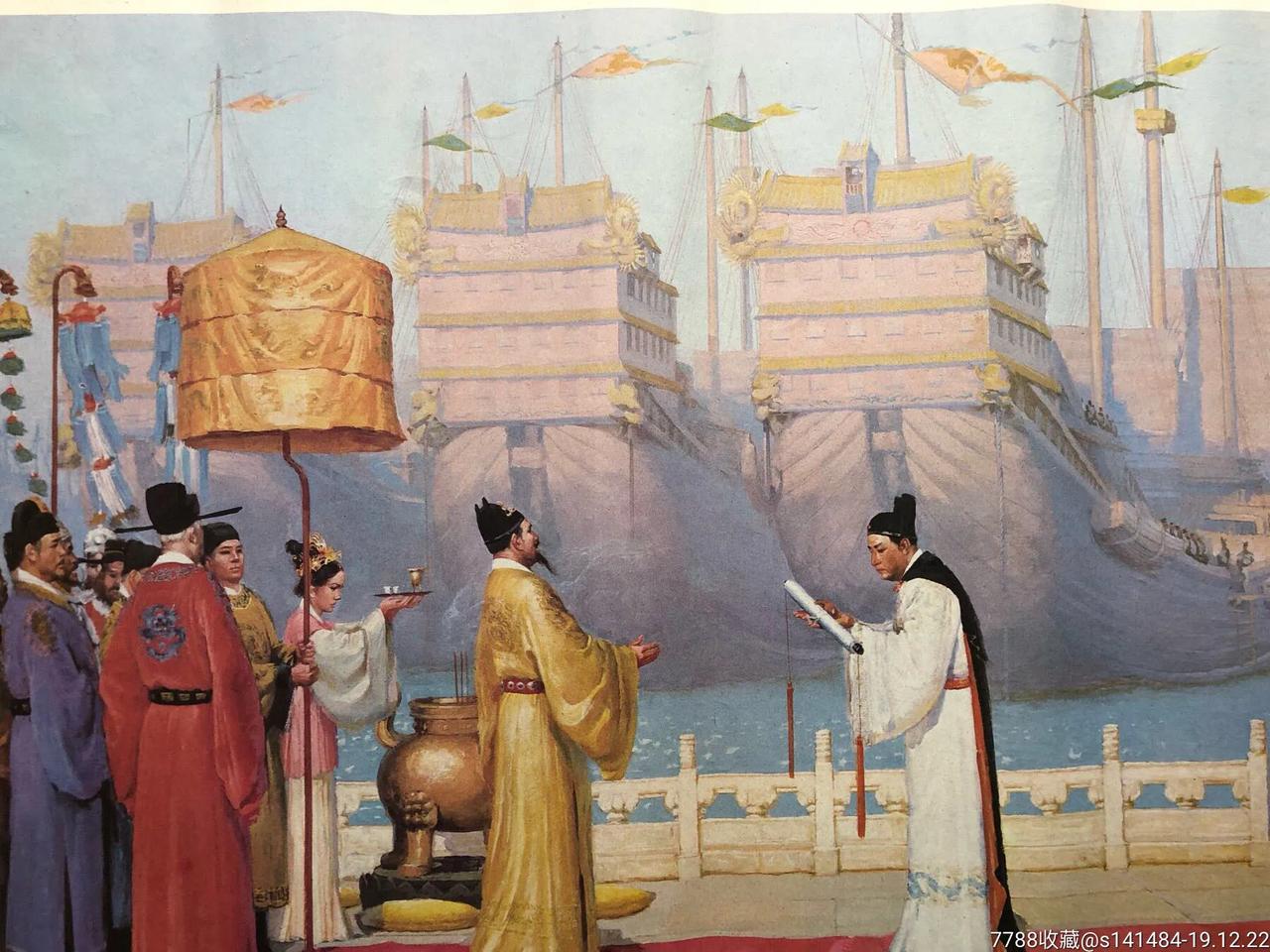 欧洲为什么领先？
郑和船队拥有的武装力量可以轻松灭掉沿途的所有国家。但七次下西洋