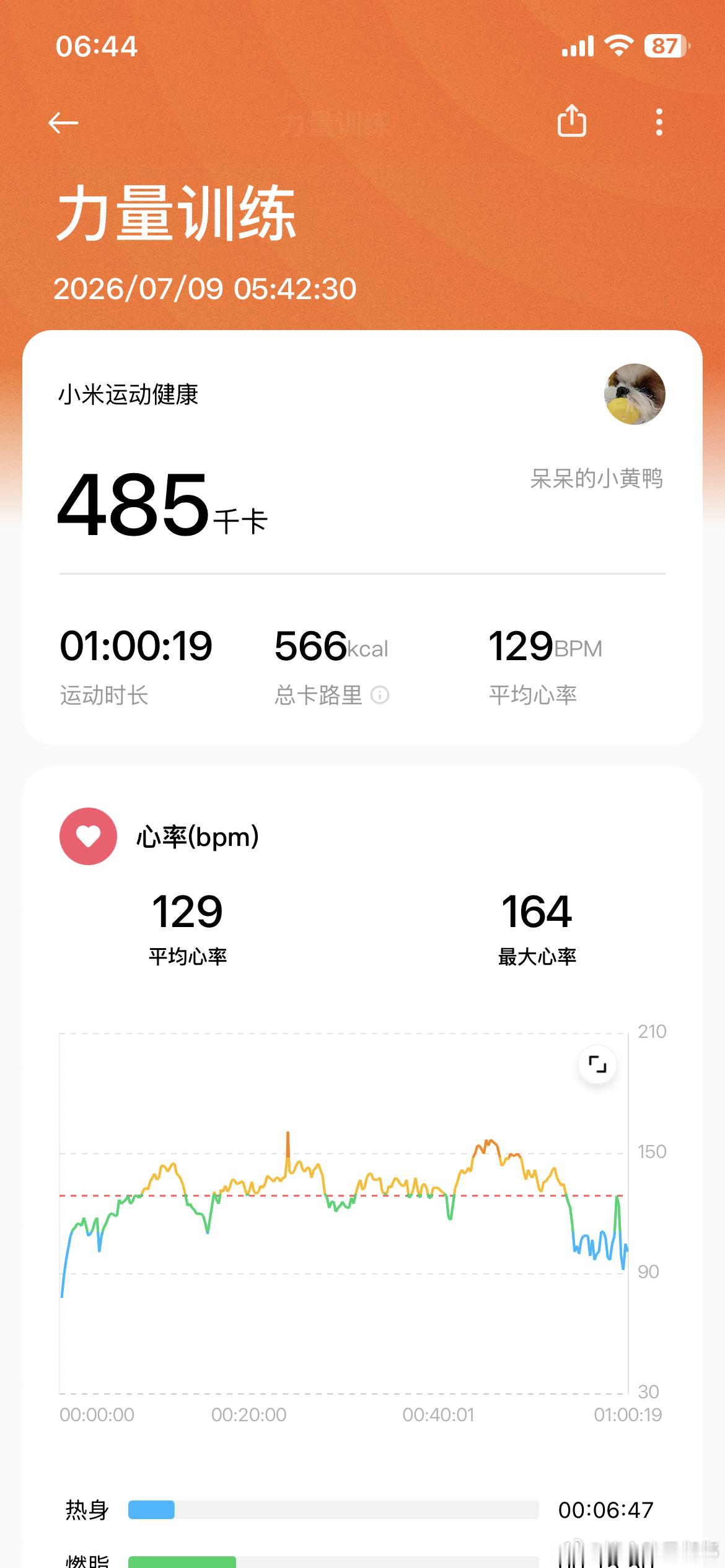 早安宝宝们 恢复运动打卡