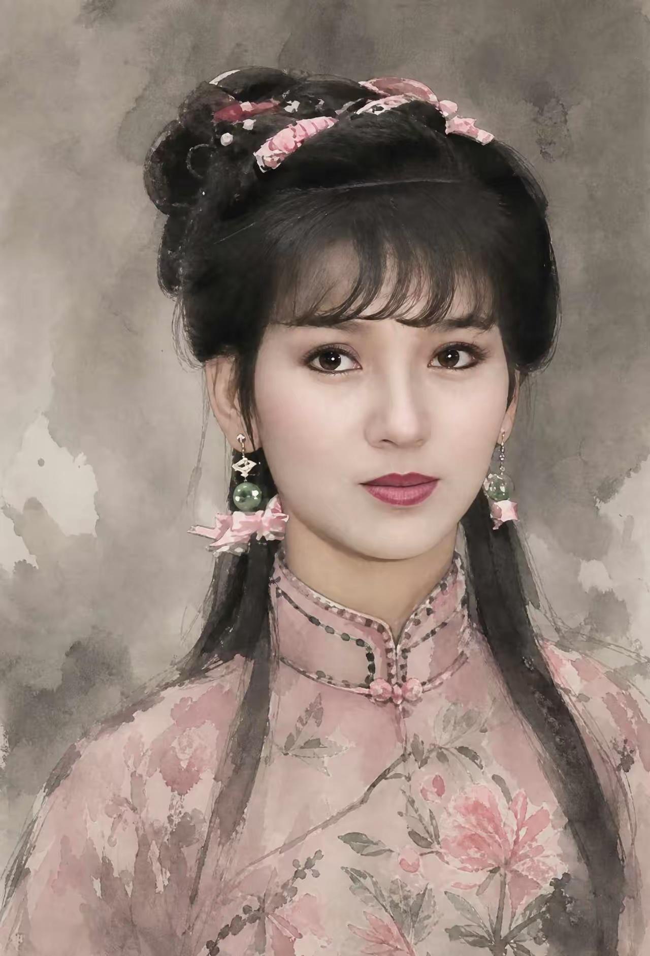 雅芝姐在电视剧《京华烟云》里饰演的经典人物姚木兰，真是美貌与智慧并存的奇女子！[