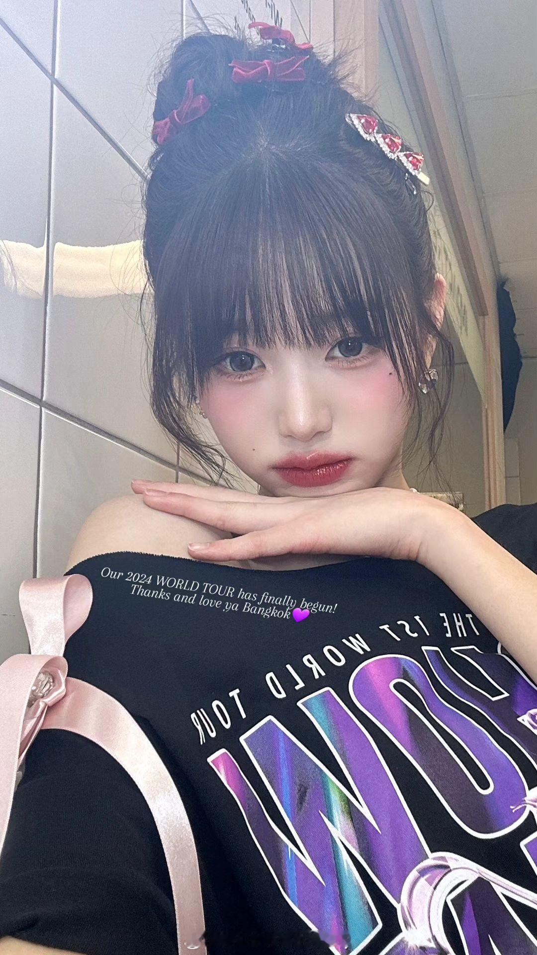 张元英ins晒照，元气甜妹天花板！ ​​​
