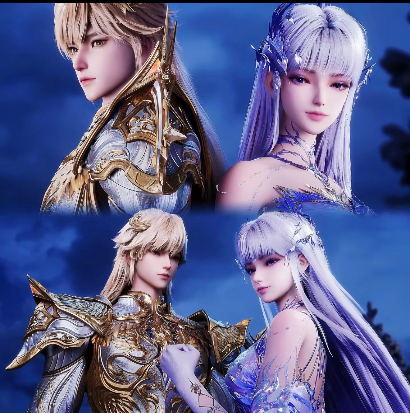 新年特辑 祝大家新年快乐 皓采天长地久神印王座动画神印王座皓采