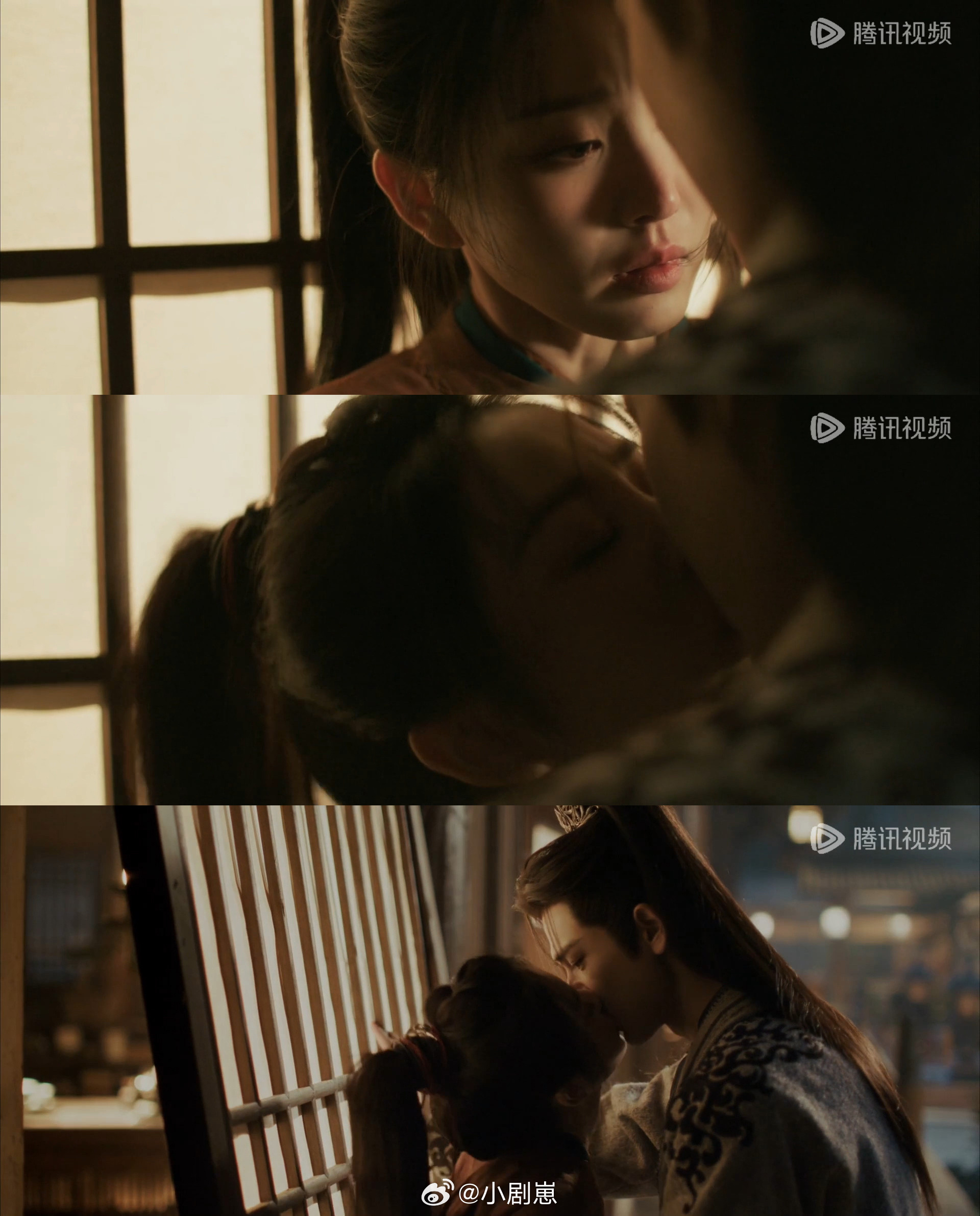 张凌赫田曦薇破窗吻 逐玉亲到腿软的路透要播了  《逐玉》33集预告就是张凌赫田曦