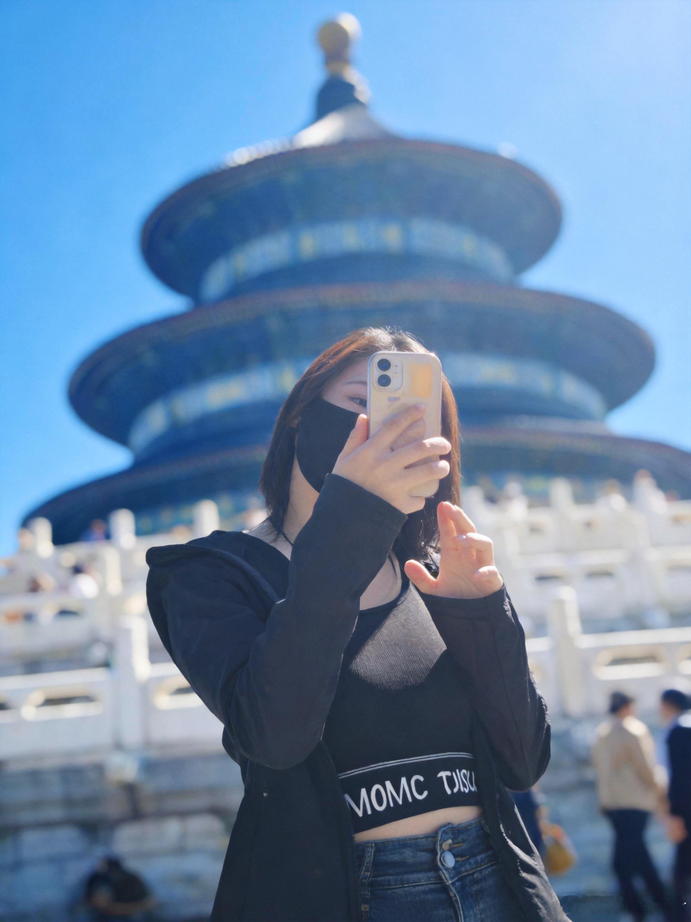 花八百八请的摄影师，好评天坛公园