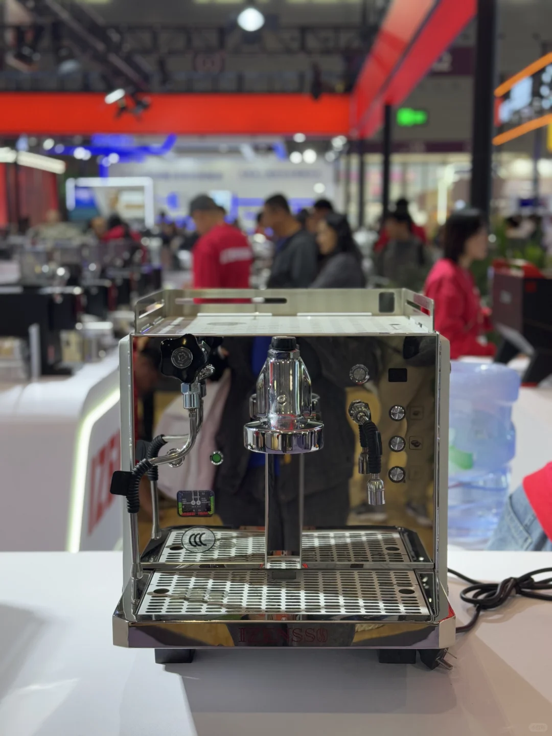 艾泽森厂商，深圳hotelex会展上手测试