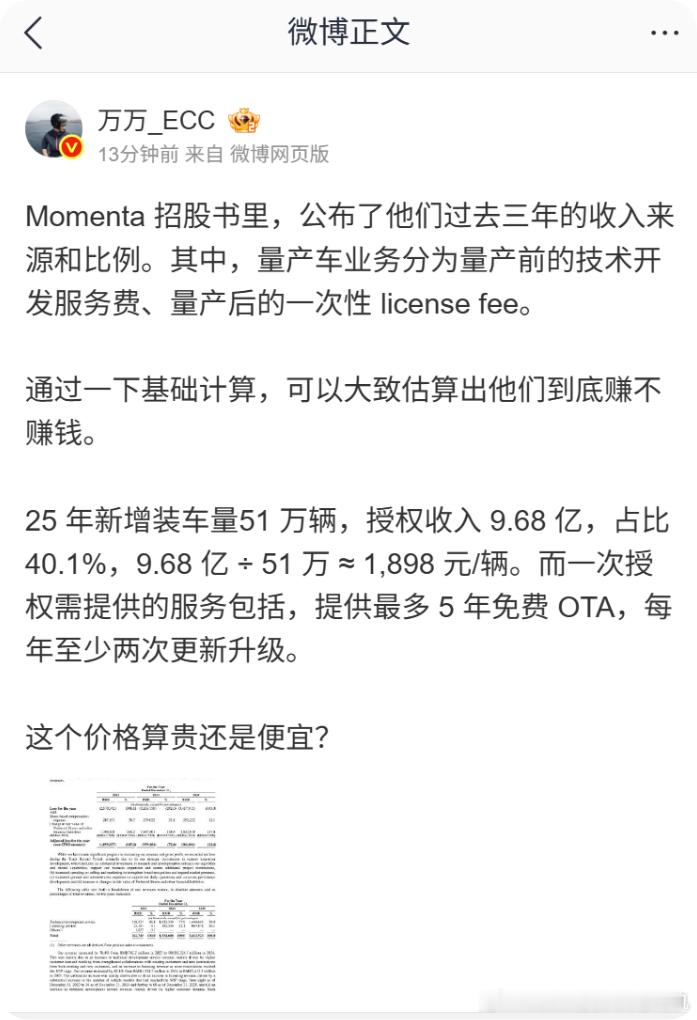 所以Momenta才要上市啊，不然哪来的钱投算力？特斯拉FSD清洗打标用户驾驶数