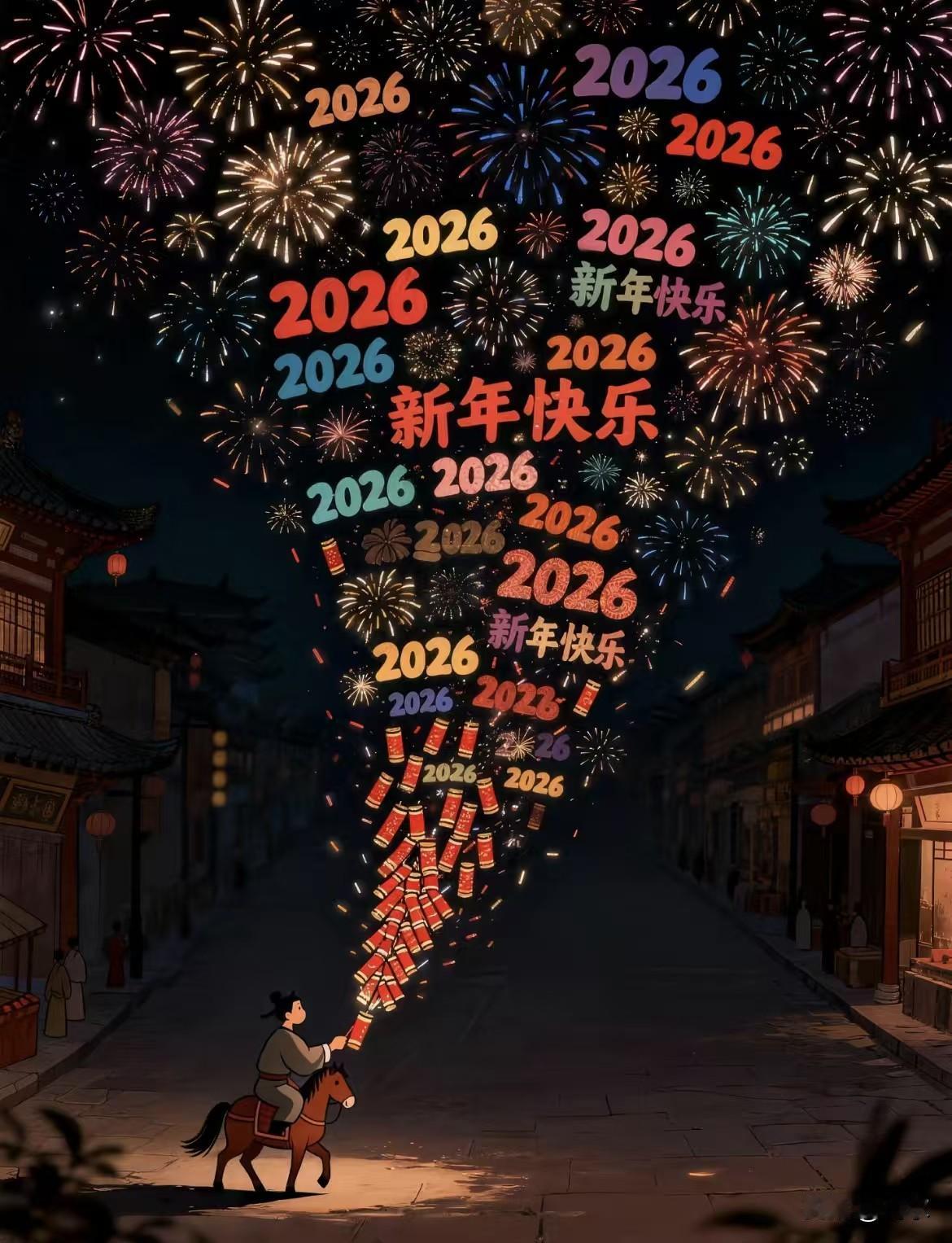 拿我来说吧，幸福就是新岁有暖有甜、有爱有陪伴；骐骥驰骋、马上有钱，当然最重要的是