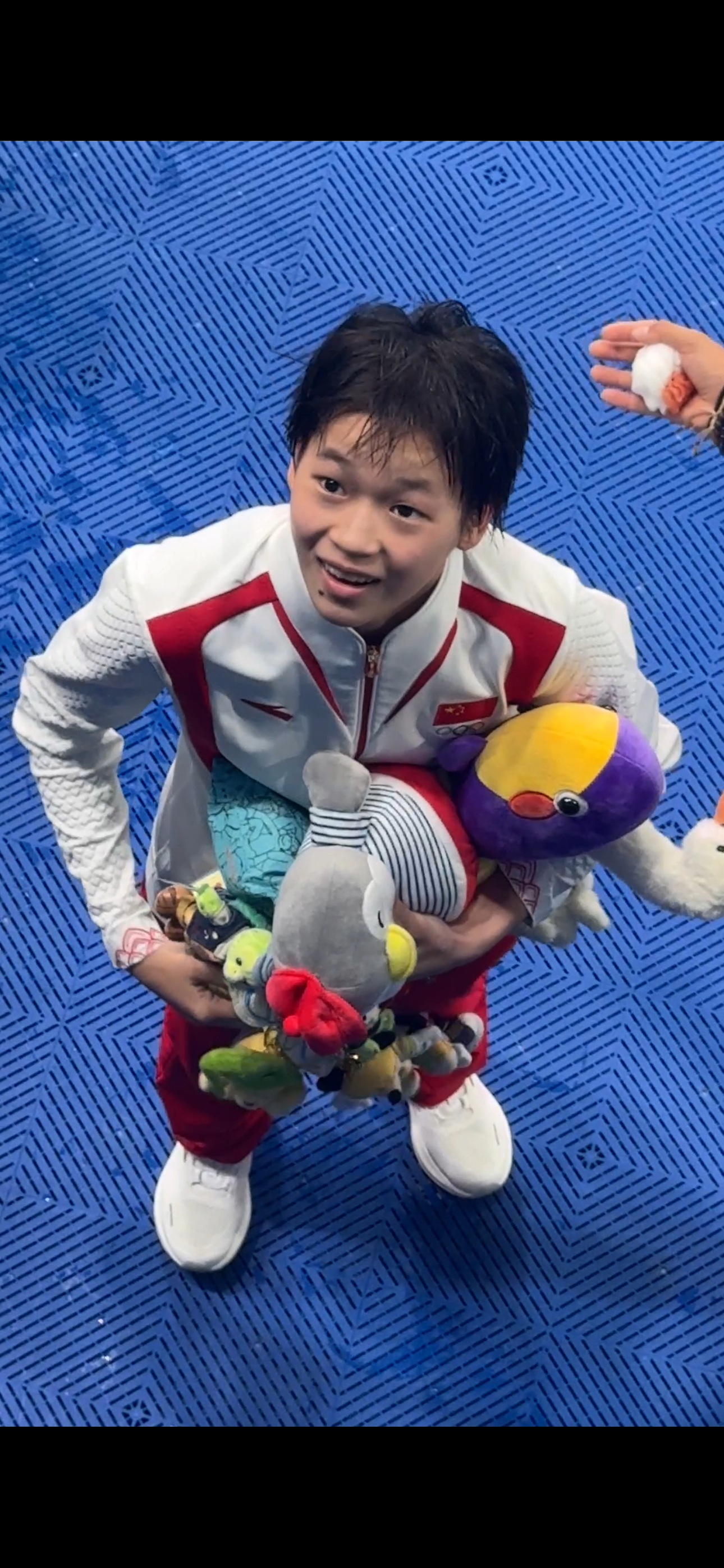 是谁这么幸福在现场全程见证了全红婵亚运会双冠和巴黎双冠➕卫冕奥运冠军🏆➕2次7