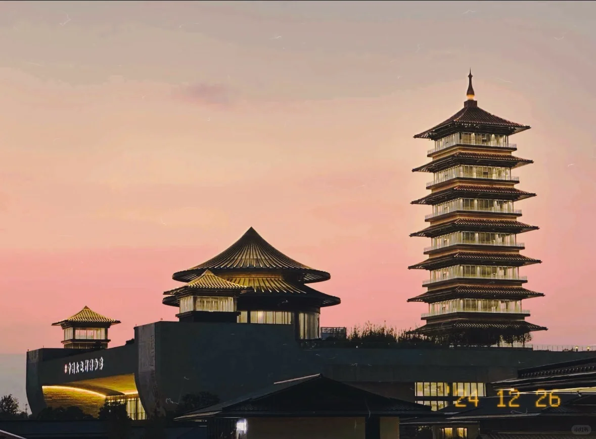 夜幕下的东方韵味