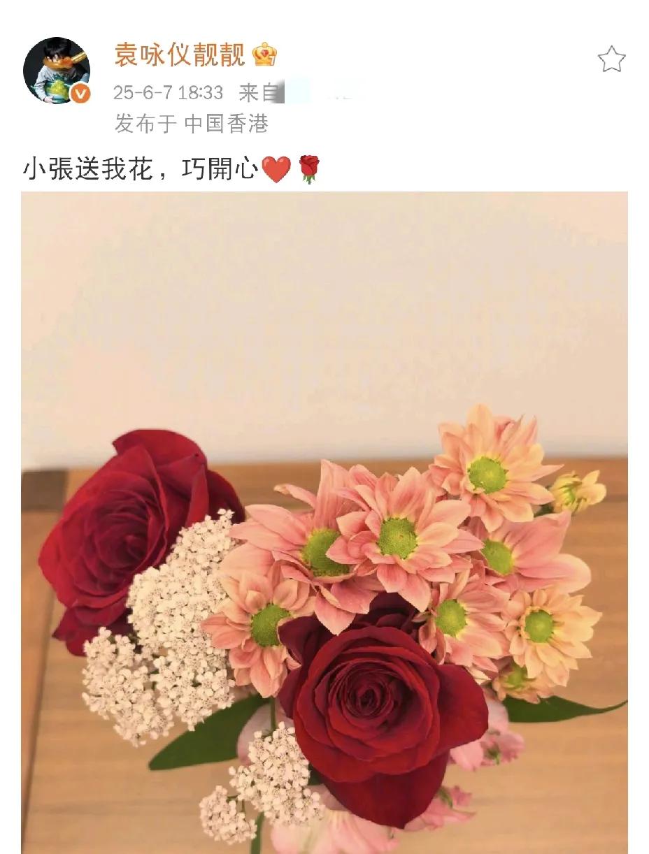 袁咏仪，激动发文！

6月7日晚，袁咏仪在社交平台发文，字里行间满是雀跃激动，粉