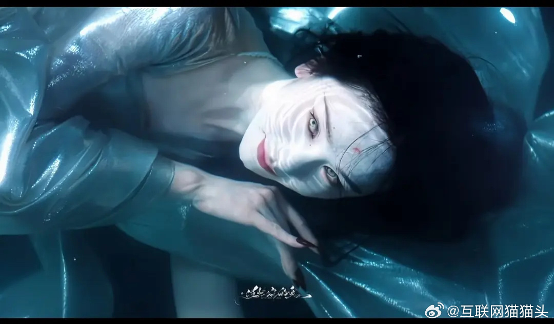 女明星在水下睁眼还要做表情管理真的感觉到了她们对表演的热爱以及敬业 