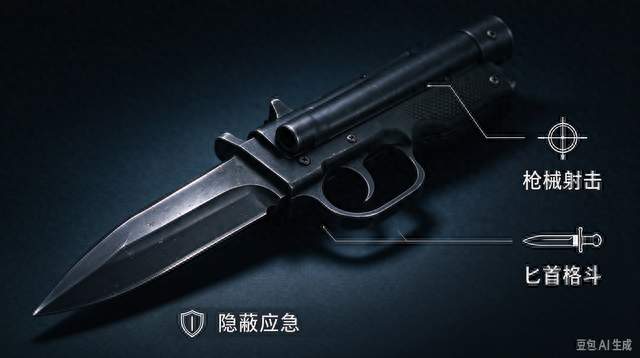 我军匕首枪，一把能开枪的匕首有多厉害