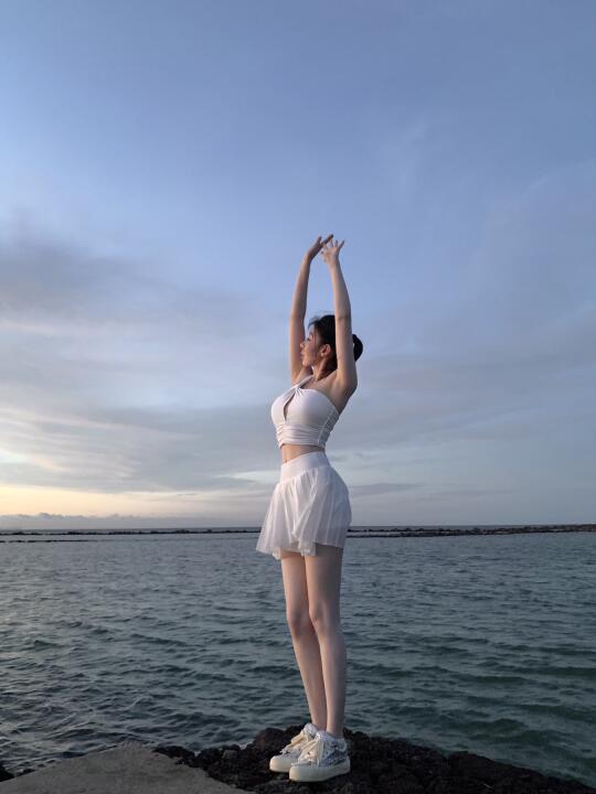 风轻轻吹，海慢慢蓝🌊