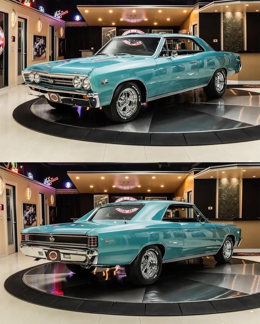 1967年，Chevrolet推出的Chevelle SS，是对美式肌肉车美学与