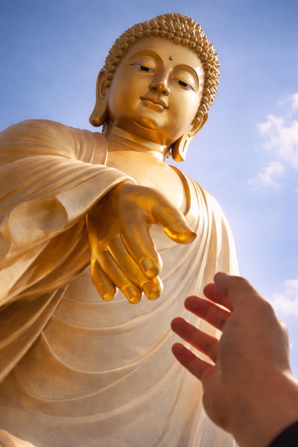 佛祖保佑，赦除以往之罪愆，赐以方来之福德，保佑合家平安、身体健康、工作顺利、学业