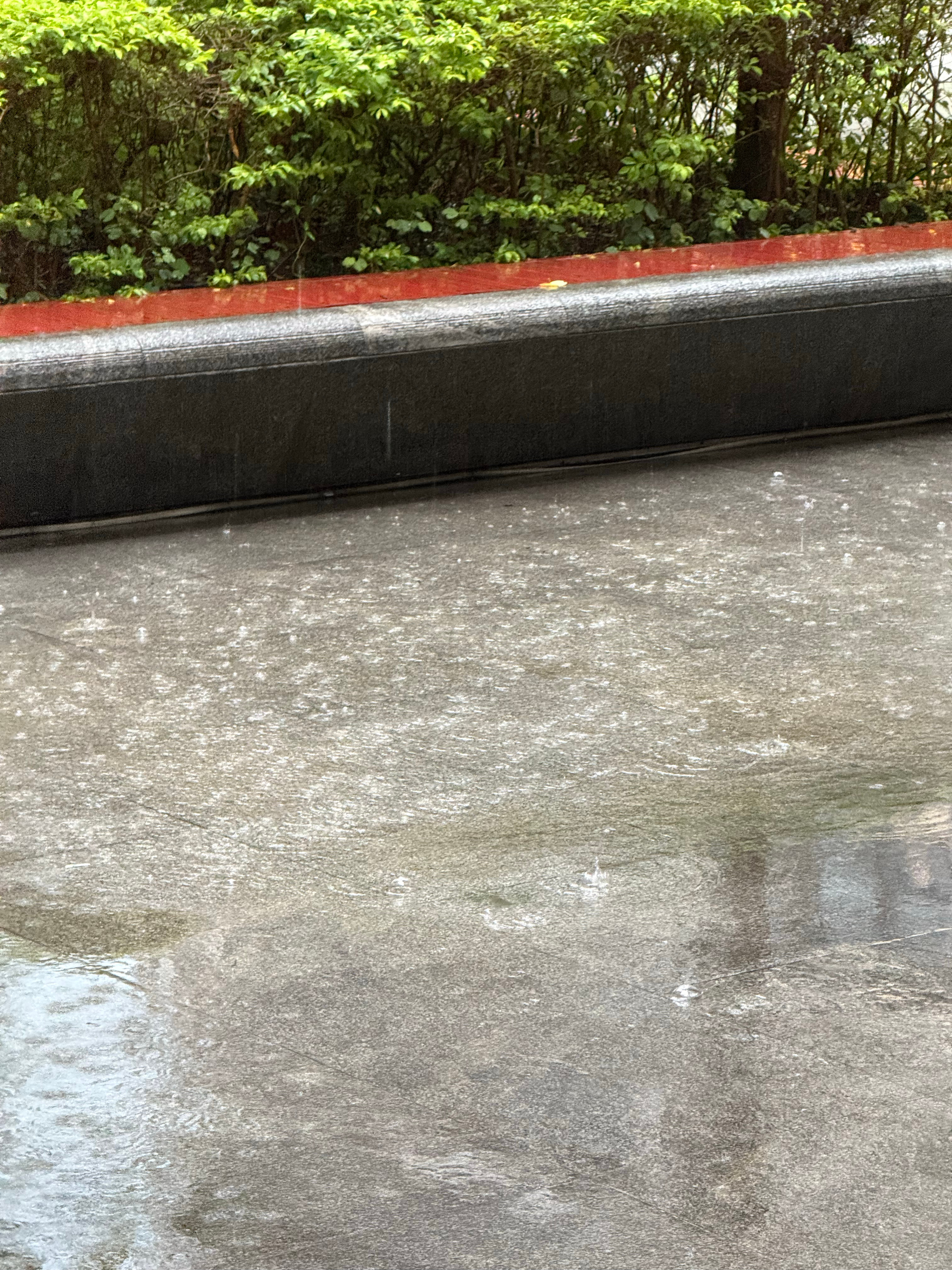 深圳发布暴雨红色预警信号没事的，到了7点直接给你挑回黄色暴雨警告统统给我上班去[
