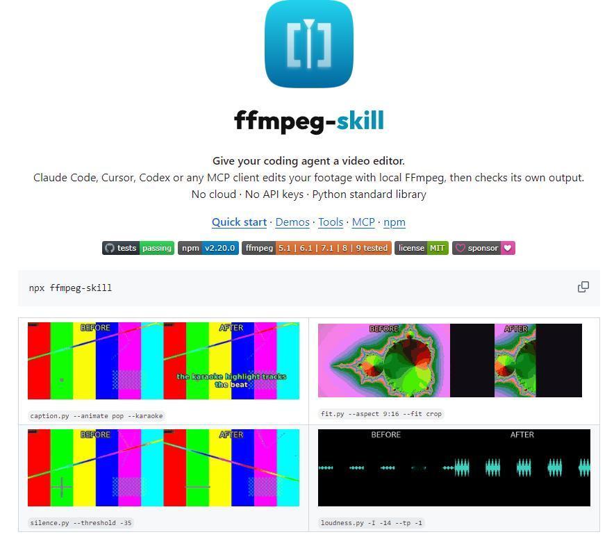 FFmpeg 被人塞进 AI 编程助手这件事，我头回听说时的反应就是：早该有人动