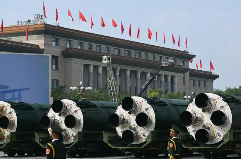 九三阅兵法新社图片来了！九三盛大阅兵法新社出图新华社出图 ​​​