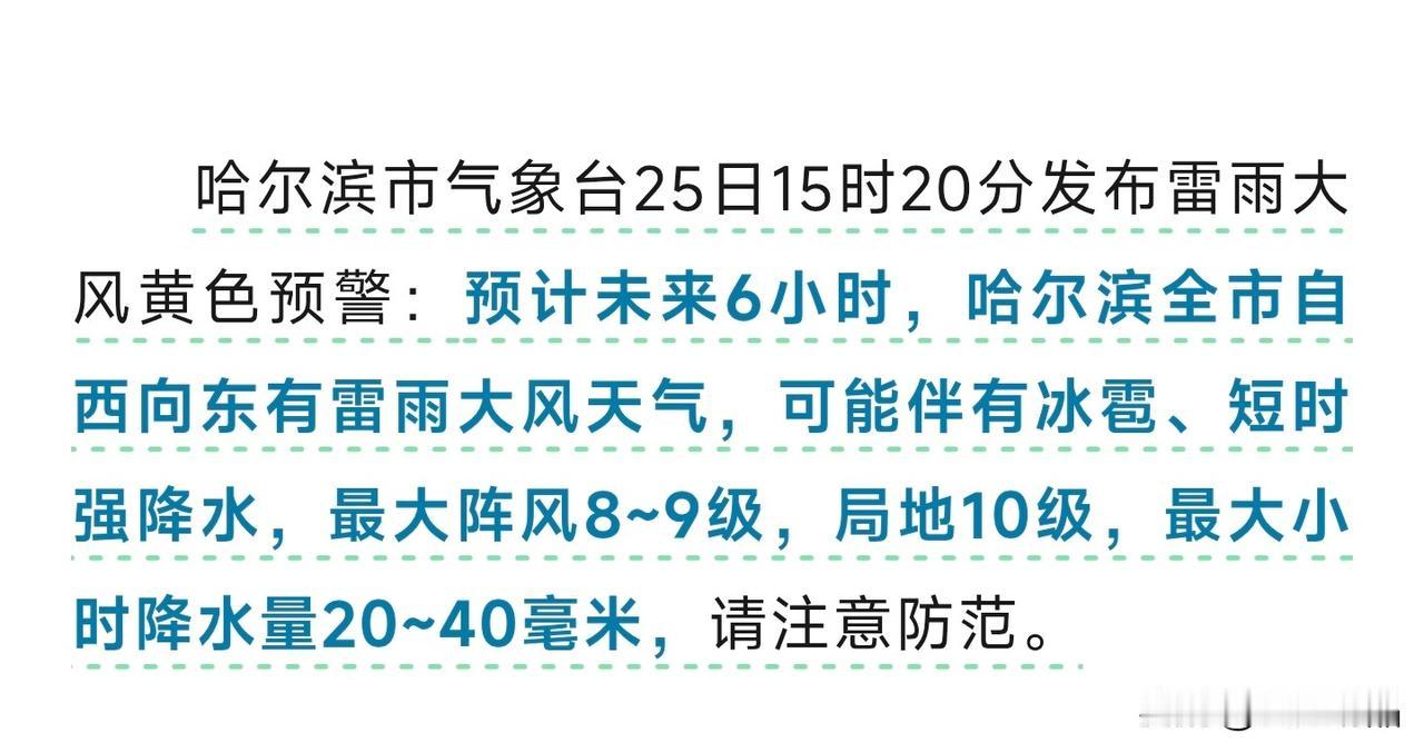 全体哈尔滨市民及游客请注意，哈尔滨发布大风黄色预警
 
说真的，这两天哈尔滨的天