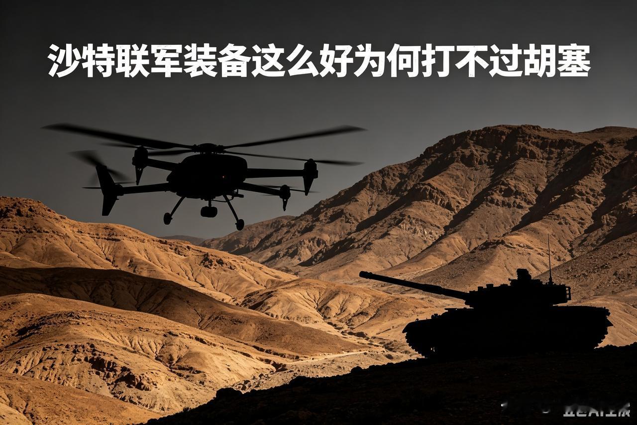 沙特联军坐拥F-15、爱国者等先进装备，却难以击败胡塞武装。也门山地密布，胡塞依