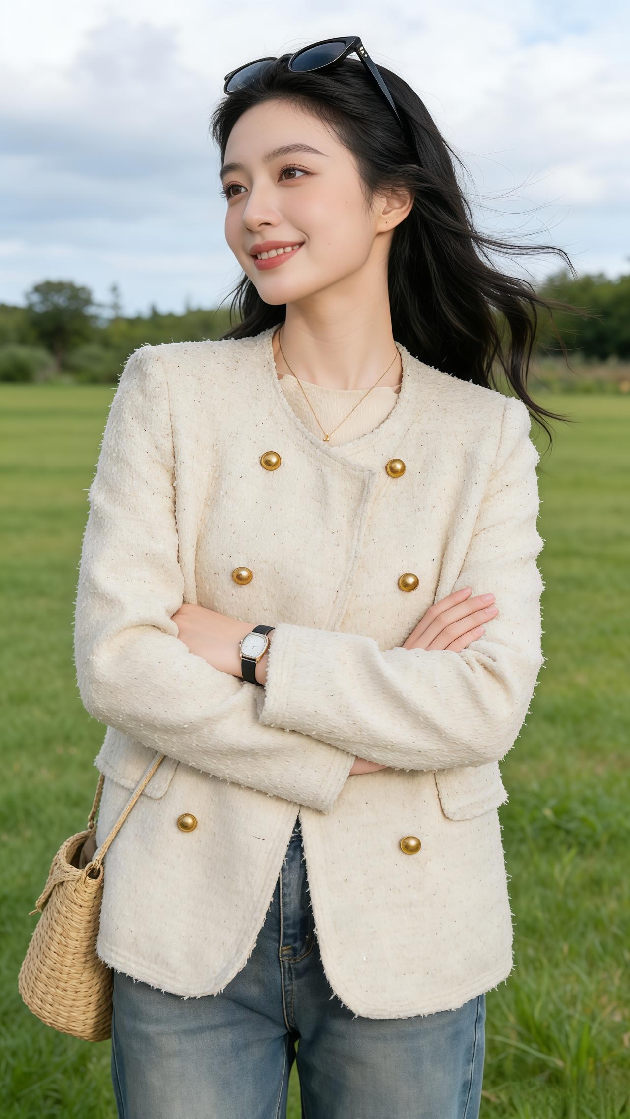 春日穿搭 韩系穿搭 穿搭 温柔穿搭 今天穿什么