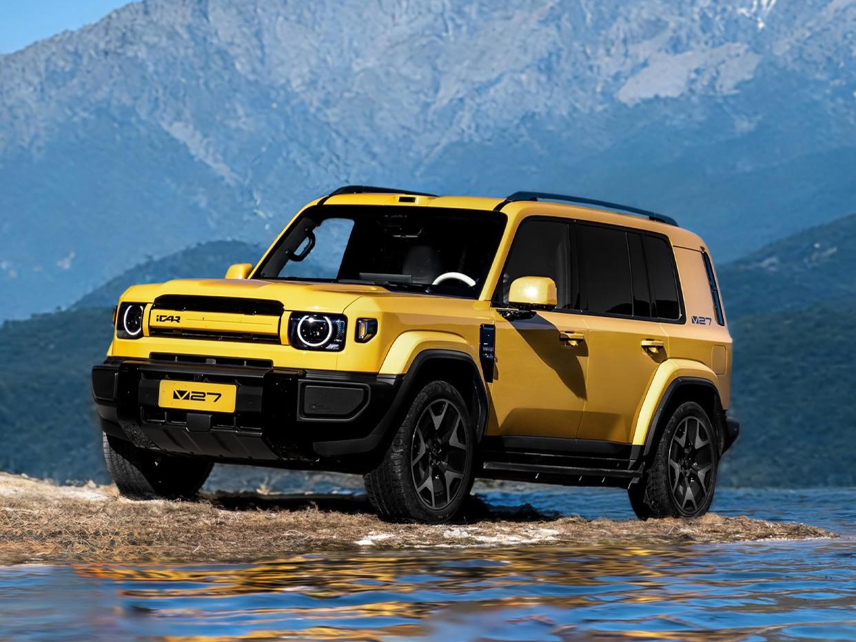 在今天的技术发布会上，iCAR V27 凭借猎鹰 700+ 辅助驾驶系统 + 5