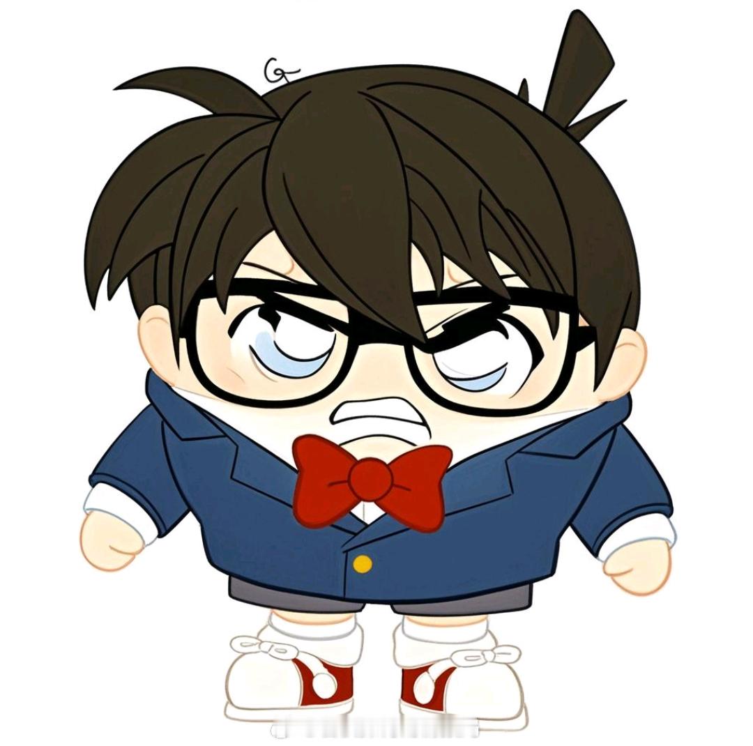 名侦探柯南 江户川柯南表情包！生气💢开心😁震惊😨！！ ​​​