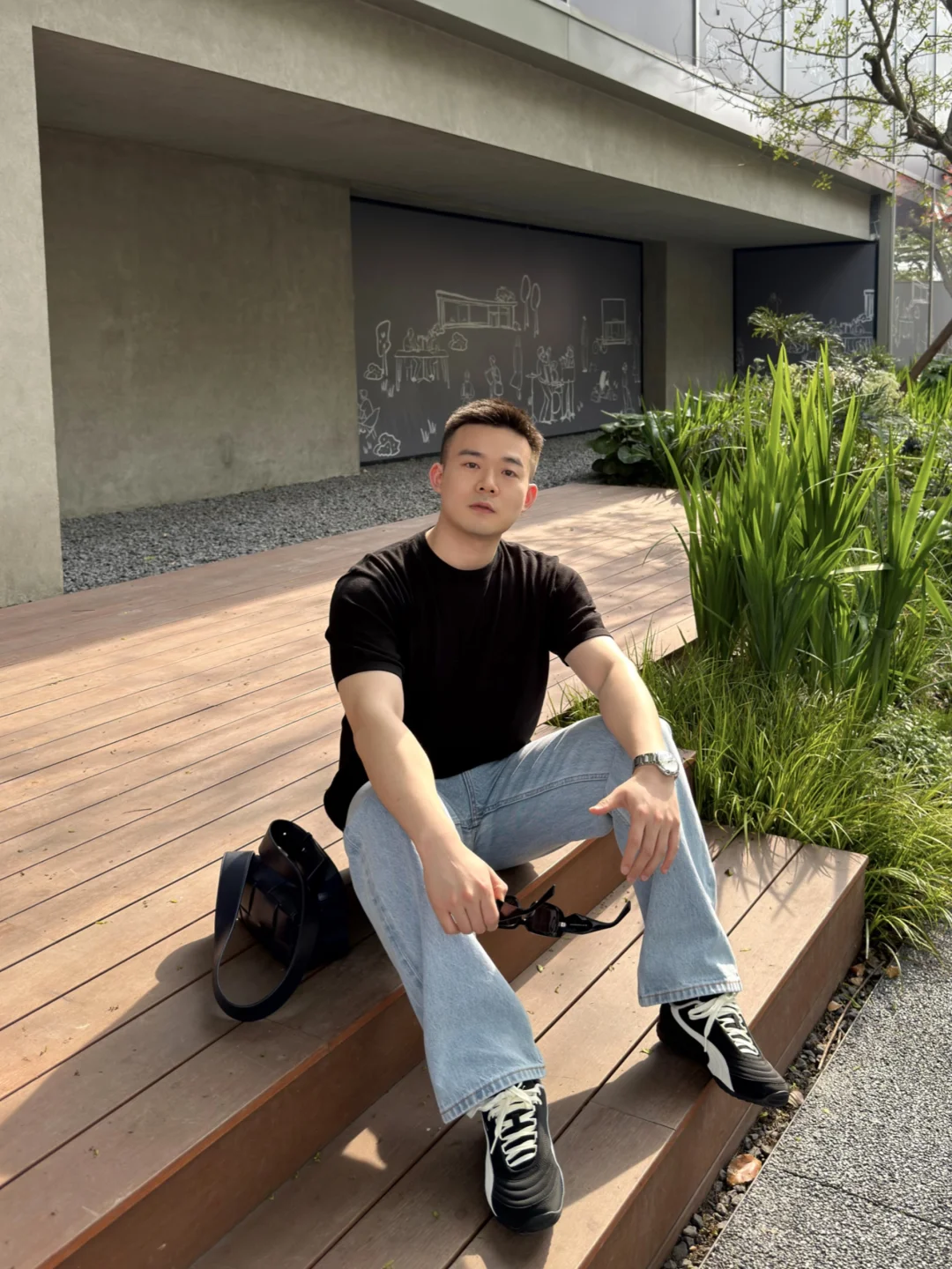 在成都晒太阳