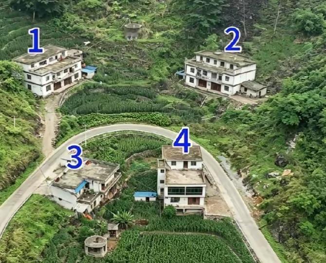 四兄弟分家，请问选哪套房子好？