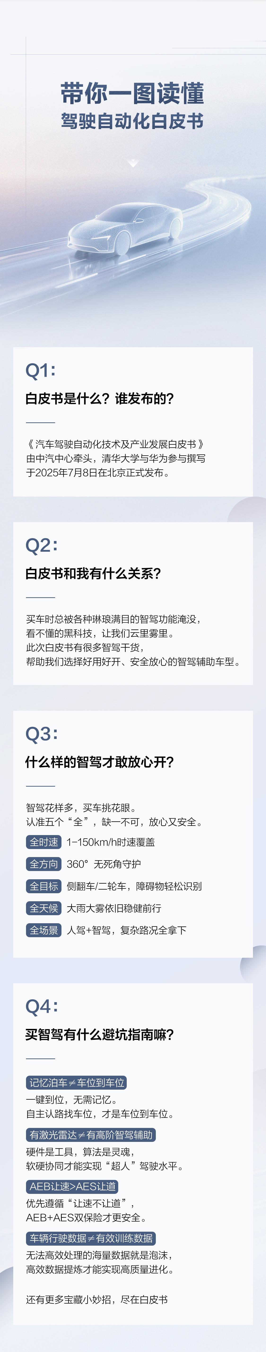 《汽车驾驶自动化技术及产业发展白皮书》一发布，大家都开始思考好的智驾应该是什么样