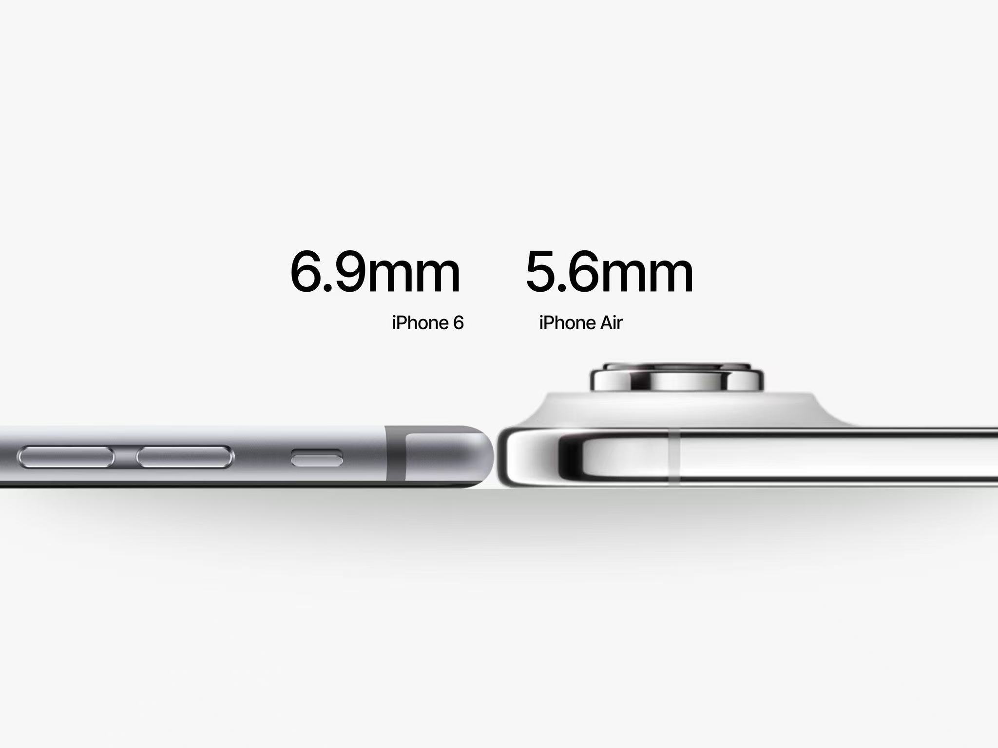 他们说iPhone Air实际上是iPhone6的升级版[doge] ​​​