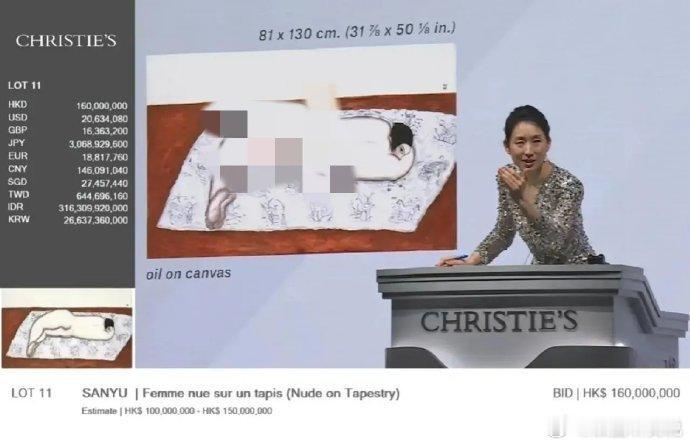 我真的不懂艺术，这幅“睡美人”拍卖出1.6亿的天价… 