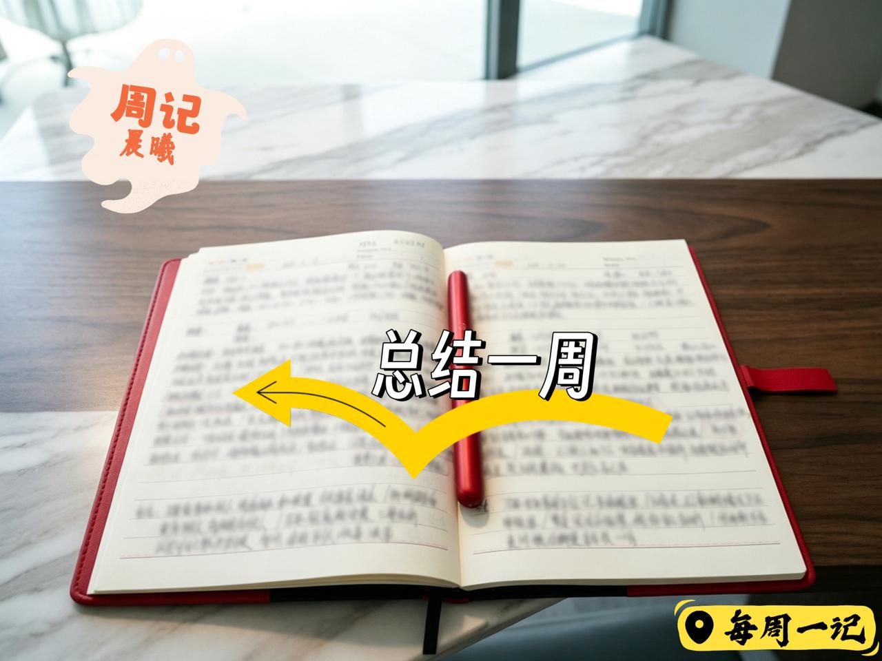 每周一记：“周记”[心]
[吃瓜群众]总结一周，纠正不足，布局未来！

[飞吻]