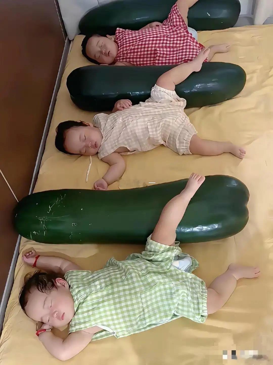 准确的睡姿，和冬瓜没有关系！ 