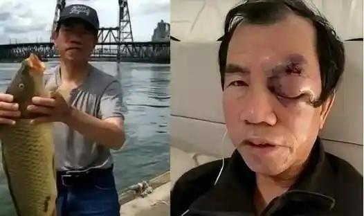 2015年，富豪梁新民带着大笔财富移民美国，在那里，每天钓鱼、游泳，生活惬意悠闲