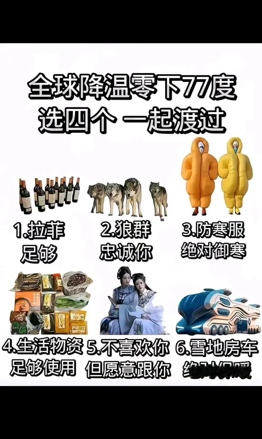 选几个一起度过  你怎么选？？？？