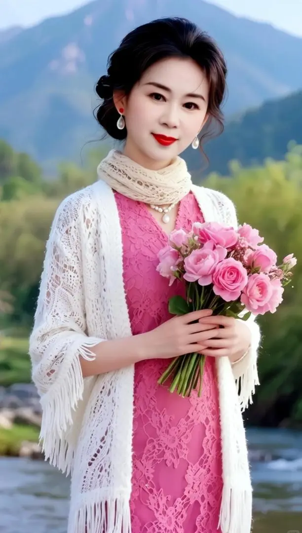 AI湖畔复古照 随变ai随便玩